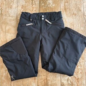 Girls Spyder Vixen  ski pants size 14 excellent condition Black